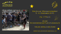 Spende an die Flüchtlingshilfe