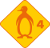 Testabzeichen Pinguin